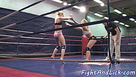 Fight and lick that pussy