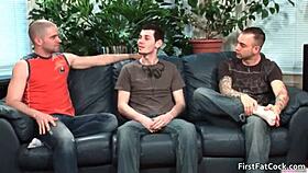 Aiden Blue's Very First Big Gay Video