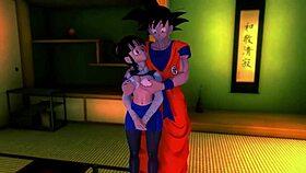 i watch chichi fucking gohan and goku threesome