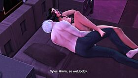 sylus takin the v card in this 3d hentai preview, man
