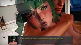 complete gameplay - deviant anomalies part 39 with slut in bathroom