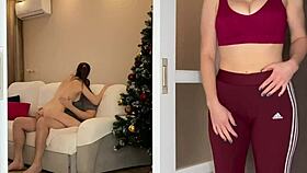 Stepmom Fucks Me Hard on New Year's Eve