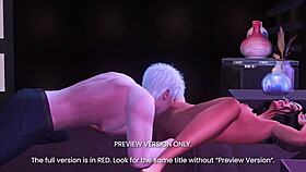 sylus takin the v card in this 3d hentai preview, man