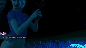 Hot Busty Blonde Gets Fucked Doggy Style Outdoors With Cumshot