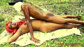 africká prostitútka drsne vyjebaná nevlastným bratom na farme celé video