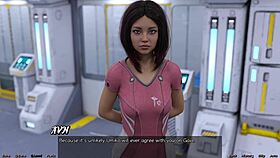 i'm stranded with this big boobs milf stretching out