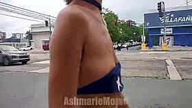 Hairy Pits And Small 18+ Tits Bouncing Out In Public