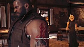 Cloud and Tifa's wild post-drinking night turns steamy