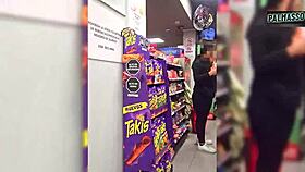 i was waiting for my boyfriend but a stranger convinced me to record, hope he doesn't find out about the cum