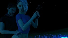 Hot Busty Blonde Gets Fucked Doggy Style Outdoors With Cumshot