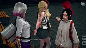 complete gameplay - my bully is my lover part 8 with sexy cowgirl sex