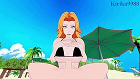 Sui-Feng and Rangiku Matsumoto in intense Bleach hentai action