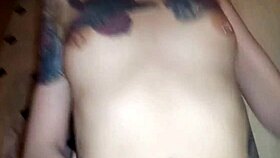 The Secretary After Dildo Play Gets Cum On Glasses