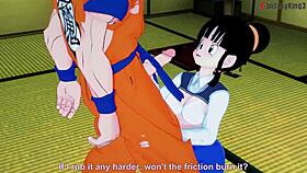 i watch chichi fucking gohan and goku threesome