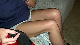 Laughing at Cuck Masturbating