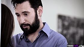 Kimber Woods' taboo assfucking with step daddy and buttplug