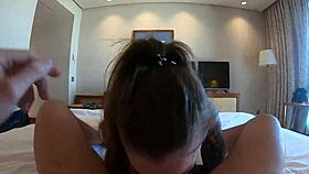 Misha Maver's Passionate Blowjob