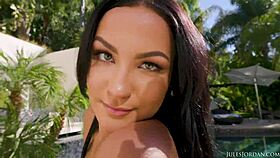 watch mila monet's big booty debut blowjob?