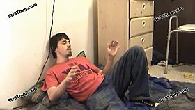 Lucky Old Gay Submits to Horny Bitch!