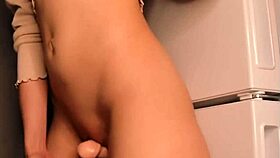 shy kinky girl teases on webcam