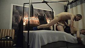 Slingfuck Bareback Berlin With Big Cock Blowjob
