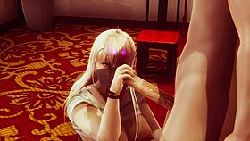 Did You Order This Gyaru Home In 3D Anime Hentai?