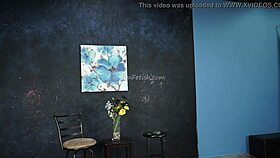 Behind The Scenes Look At A Fetish Model's Balloon Promo Shoot.