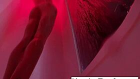 Hot Kendra Cole Masturbates In Shower