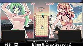 Bikini and crab season 2 striptease