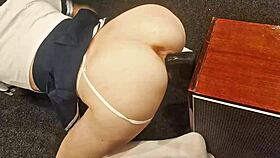 Petite Teen 18+ And Her Tight Gripping Pussy Rough Riding Big Black Dildo