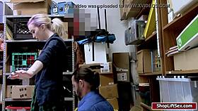 i banged that shoplifter's shaved pussy hard