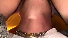 quickie under the christmas tree with big cock and creampie