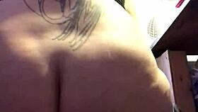 stretching my body for my big toy with girlfriend