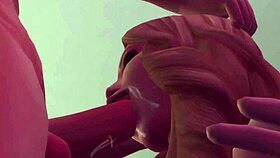 Blonde Rubs Pussy On Big Cock