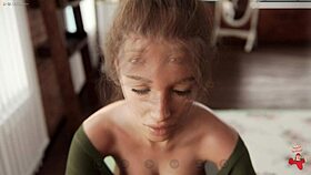 hey, that teen 18+ is having a blast with her anal plug in the zenos anthology ep 31