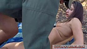 Blonde police officer deepthroats interracial anal stories