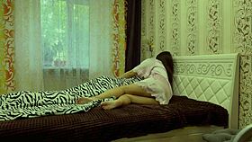 Russian amateur couple shares romantic intimacy with blowjob and pussy licking