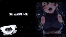 Hot girl moans during solo handjob.