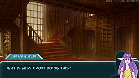 In Star Chanel 34 early part 94 she gets Lara from behind