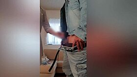 Hey, this asian milf mai is giving the best handjob ever, leading to creampie in homemade sex.