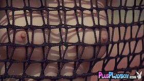 small tits european brunette teen 18+ kate chromia posing on the tennis court?