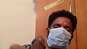 hot gay masterbation sex with wearing of wife silk gown