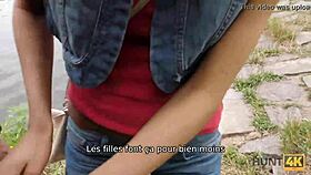 hunt4k angry stallion lets hunter fuck his skinny petite 18+ friend for cash