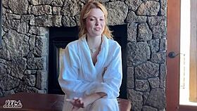 Slutty Redhead Bridesmaid Locked Out of Hotel Room Before Wedding Night