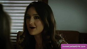 Are these horny lesbians rubbing pussies?