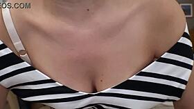 Ever seen such sensitive reactions in a young Japanese babe during action?