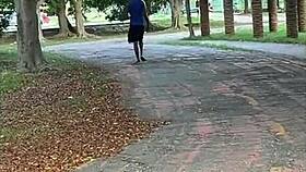 Novinho Finds Well-Endowed Black Guy in Woods and Takes Him Home for Anal 😏