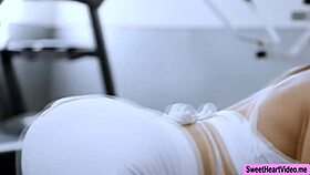 Student gets pussy licked by her lesbian trainor