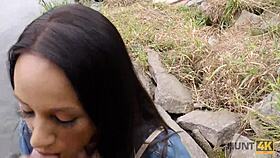 hunt4k angry stallion lets hunter fuck his skinny petite 18+ friend for cash