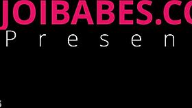 i'm luna sapphire in red lingerie, givin joi and playin with my big tits